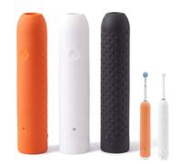 Custodia morbida in silicone resistente alle cadute per spazzolino Oral-B | Protezione contro le cadute: ammortizza urti e graffi. Impermeabile e lavabile. Carica con coperchio acceso. Perfetto per la