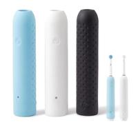 Custodia morbida in silicone resistente alle cadute per spazzolino Oral-B | Silicone anti-caduta: assorbe gli urti, resiste ai graffi. Impermeabile e lavabile. Ricarica senza toglierlo. Per uso