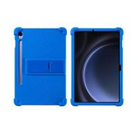 Custodia morbida in silicone X730/X736 compatibile con Samsung Galaxy Tab S11 da 11 pollici il tablet, con supporto regolabile.(Blue)