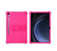 Custodia morbida in silicone X730/X736 compatibile con Samsung Galaxy Tab S11 da 11 pollici il tablet, con supporto regolabile.(Pink)