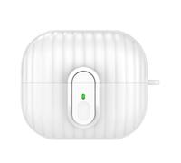 Custodia morbida in TPU per Galaxy Buds3/3pro auricolari, custodia protettiva antiscivolo antiurto, protezione accessori per cuffie (White)