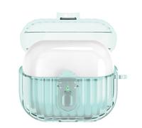 Custodia morbida in TPU per Galaxy Buds3/3pro auricolari, custodia protettiva antiscivolo antiurto, protezione accessori per cuffie (Transparent Blue)