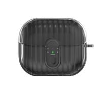 Custodia morbida in TPU per Galaxy Buds3/3pro auricolari, custodia protettiva antiscivolo antiurto, protezione accessori per cuffie (Black)