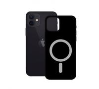 Custodia morbida Ksix Magcharge nera per iPhone 12 Mini