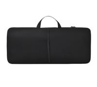 Custodia morbida per il trasporto portatile con tracolla compatibile con Logitech K400 Plus Wireless Touch con controllo multimediale facile e touchpad integrato, tastiera HTPC
