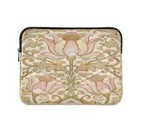Custodia morbida per laptop da 13 a 14 pollici, per computer portatile William Morris, rosa giglio, per uomo e donna