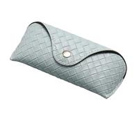 Custodia morbida per occhiali da sole - Custodia impermeabile per occhiali in pelle PU 16,7x6,5x4,4 cm | Scatola per occhiali con protezione da polvere e graffi per casa, viaggio, borsa per occhiali