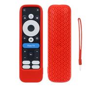Custodia morbida protettiva per Onn Google TV 4K Pro 2024 2025，Rosso | Flessibile, delicato sulla pelle, antigraffio, ammortizzante, anti-caduta, resistente agli urti, a prova di danni
