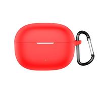 Custodia morbida protettiva per Realme Buds T200 Lite auricolari，Rosso | Flessibile, delicato sulla pelle, antigraffio, ammortizzante, anti-caduta, resistente agli urti, a prova di danni, lavabile