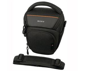 Custodia morbida Sony per Alpha con obiettivo (LCSAMB.SYH)