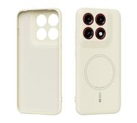 Custodia MOTO Edge 70 Pro, Forte Assorbimento con Magnete Incorporato, Materiale TPU Morbido, Compatibile con MOTO Edge 70 Pro(Beige)