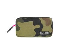Muc-Off Essentials Case - Robusta Borsa Bici Camouflage in Poliestere 900D con Zip - Borsa Porta Attrezzi per Bici Ideale per Camere d'Aria di Ricambio, Leve per Pneumatici, Chiavi e Telefono