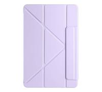 Custodia multi-piega adatta for Huawei MatePad 11.5 TXZ-W10 W20 2026 Cover magnetica rigida acrilica intelligente(Purple)