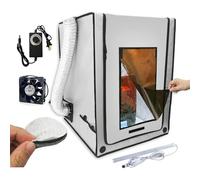 Custodia multifunzione per stampante 3D con filtro a 3 strati, ventilazione, in resina, per stampante 3D, elimina gli odori, antipolvere, isolare il rumore per Ender 3 v3 SE/KE, Ender 3 Pro/V2/Neo,