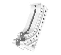 Custodia multiuso per batterie con doppi metodi di fissaggio per batterie 2A 3A Materiali ABS sicuri per la conservazione della batteria domestica