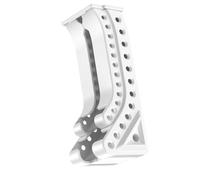 Custodia multiuso per batterie con doppi metodi di fissaggio per batterie 2A 3A Materiali ABS sicuri per la conservazione della batteria domestica