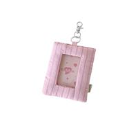 Custodia multiuso per foto da 7,6 cm, con gancio resistente all'acqua e ad accesso rapido, per documenti scolastici e carte fotografiche istantanee, porta carte fotografiche