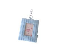 Custodia multiuso per foto da 7,6 cm, con gancio resistente all'acqua e ad accesso rapido, per documenti scolastici e carte fotografiche istantanee, porta carte fotografiche