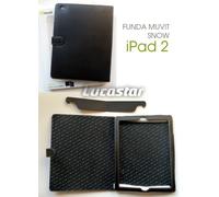 Custodia MUVIT per iPAD2 SNOW pelle nera