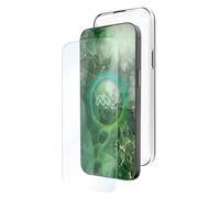 Custodia Myway compatibile con Apple iPhone 16 Plus + protezione schermo in vetro temperato piatto