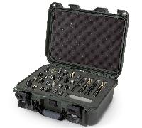 Custodia Nanuk 915 con inserto in schiuma per 28 coltelli - Oliva 915S-080OL-0A0-21053
