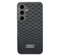 Custodia nera Audi MagSafe per Samsung Galaxy S24.