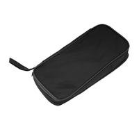 Custodia nera per multimetro, antiurto, in morbida tela, per multimetri digitali (taglie S/M/L), compatibile con Fluke, Klein e altre marche