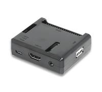 Custodia nera per Raspberry Pi Modello 3 Plus) e Raspberry Pi Accesso a tutte le porte Nessun montaggio richiesto (confezione da 2)