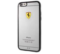 Custodia nera trasparente Ferrari Racing per Samsung Galaxy S7