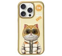 Custodia Nimmy Cool&Cute color kaki per iPhone 16 Pro Max