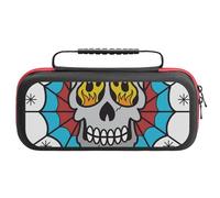 Custodia Nintendo Switch 2Skeletion Fire Con 20 Custodie Per Giochi E Dock , Custodia Viaggio Rigida Per Console , Borsa Protettiva Spigen One Size