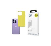 Custodia opaca 3mk per Apple iPhone 14 Pro, colore lime.