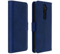 Custodia Oppo A9 2020 E A5 2020 Cover Folio Porta Funzione Supporto Blu Notte
