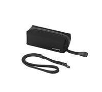 Custodia organizer multiuso per elettronica DJI Pocket 3 per Insta360 X5 GO 3S, borsa per cosmetici in pelle PU con tracolla, per fotocamere sportive e accessori cardanici, Nero , Unisex