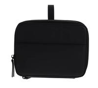 Custodia Organizer per Cinturini da Polso, Fibbia Zip, Fibra Super | Colore Nero, Resistente a Graffi e Usura, per Uscite e Vacanze, Adatta a Piccoli Oggetti e Cinturini