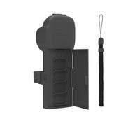 Custodia organizer per filtro magnetico per DJI Osmo Pocket 3, custodia protettiva con design a coperchio ribaltabile e cinghie in silicone per protezione obiettivo cardanico e custodia per accessori