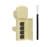Custodia organizer per filtro magnetico per DJI Osmo Pocket 3, custodia protettiva con design a coperchio ribaltabile e cinghie in silicone per protezione obiettivo cardanico e custodia per accessori