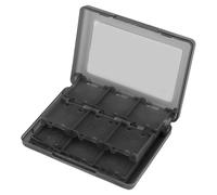 Custodia organizer per giochi per serie DS, custodia in plastica rigida resistente con design multi-scomparto, 28 in 1, compatibile con 3DS, DSi XL,