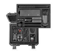 Custodia organizer per Insta360 X5, doppio strato di grande capacità IP67 impermeabile da viaggio custodia rigida per Insta 360 X5 X4 Bullet Time Handle Accessori