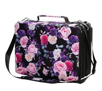 Custodia organizer per pennarelli, organizer per pennarelli, organizer portatile, per hobby, artigianato, materiale scolastico, contenitore per penne gel, pennelli da trucco, Multicolore, Vedi