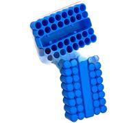 Custodia organizer per punte cacciavite in PVC con 33 slot per layout per nido