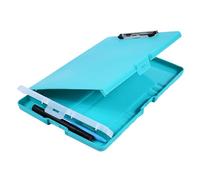 Custodia organizer portatile con portablocco e portapenne, blocco appunti con custodia per ospedale, magazzino, cartella organizer per documenti a prova di fuoco