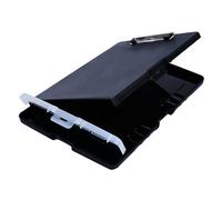 Custodia organizer portatile con portablocco e portapenne, blocco appunti con custodia per ospedale, magazzino, cartella organizer per documenti a prova di fuoco