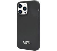 Custodia Originale Audi In Silicone Nera Per IPhone 14 Pro Max
