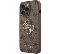 Custodia originale Guess per Apple iPhone 14 Pro 6.1" PU metal logo back cover