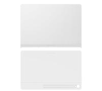 SAMSUNG Smart Book Cover Custodia per tablet a libro posizionabile con doppia visualizzazione per Galaxy Tab S10 FE+, Bianco
