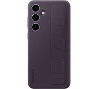 Custodia Originale Ufficiale Samsung Galaxy S24+ Plus Con Supporto Viola Scuro
