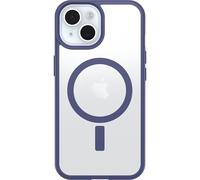 OtterBox Cover per iPhone 16e/15/14/13 React Series MagSafe, Resistente a Shock e Cadute Fino, Cover Ultrasottile, Testata a Norme Mil-Std 810G, Trasparente/Viola
