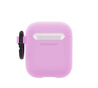 Custodia OtterBox Soft Touch per AirPods (1ª gen 2016 / 2ª gen 2019), soffice al tatto, antishock, graffi e cadute, ultra sottile con moschettone, Viola