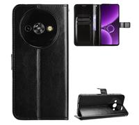 Custodia Oukitel C59/C59 Pro [Custodia portafoglio] [Staffa] [Slot per schede] [Flip Cover magnetica] Compatibile con lo smartphone Oukitel C59/C59 Pro(Nero)